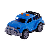 Cavallino trendy jeep blå, 22 cm