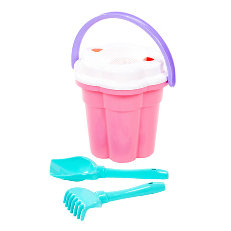 Cavallino XL Classic Bucket Set Pink, 4dlg.