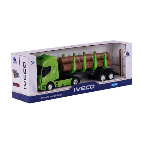 Cavallino iveco træstammelastbil skala 1:30