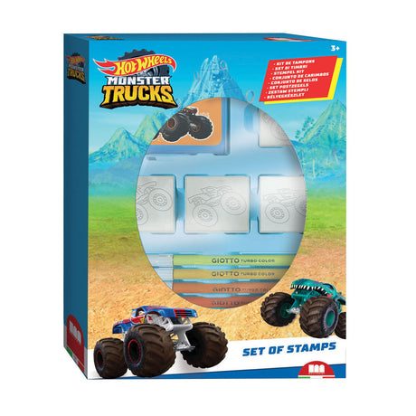 Multiprint Hot Wheels Stamp sæt med 4 frimærker