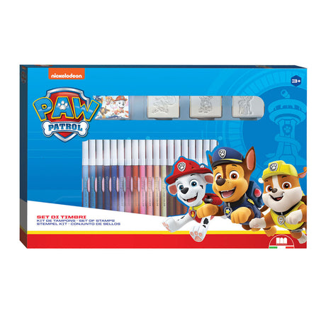 Multiprint Paw Patrol Color Set med frimærker, 41dlg.
