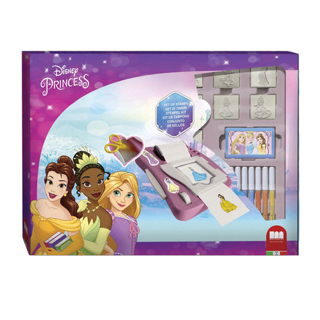 Multiprint farvesæt prinsesse 23-delt pink