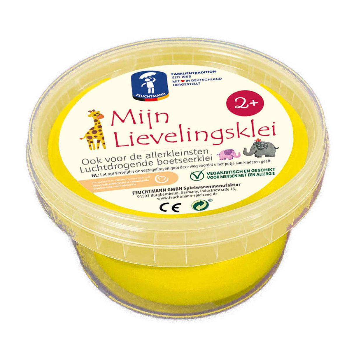 Feuchtmann min yndlings ler - gul, 500gr.
