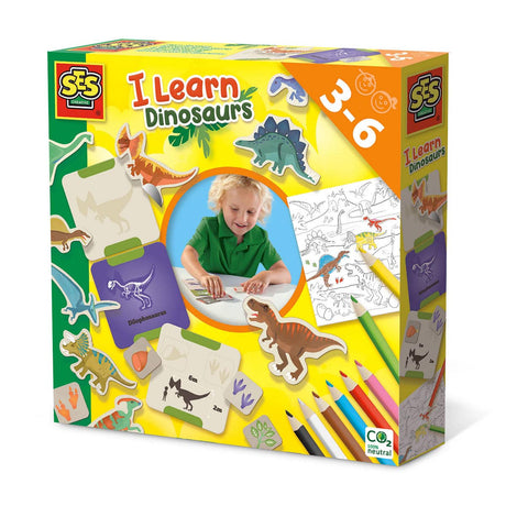 Ses creative ses I learn dinosaurs craft set