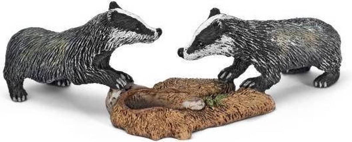Schleich grævling babyer 146518