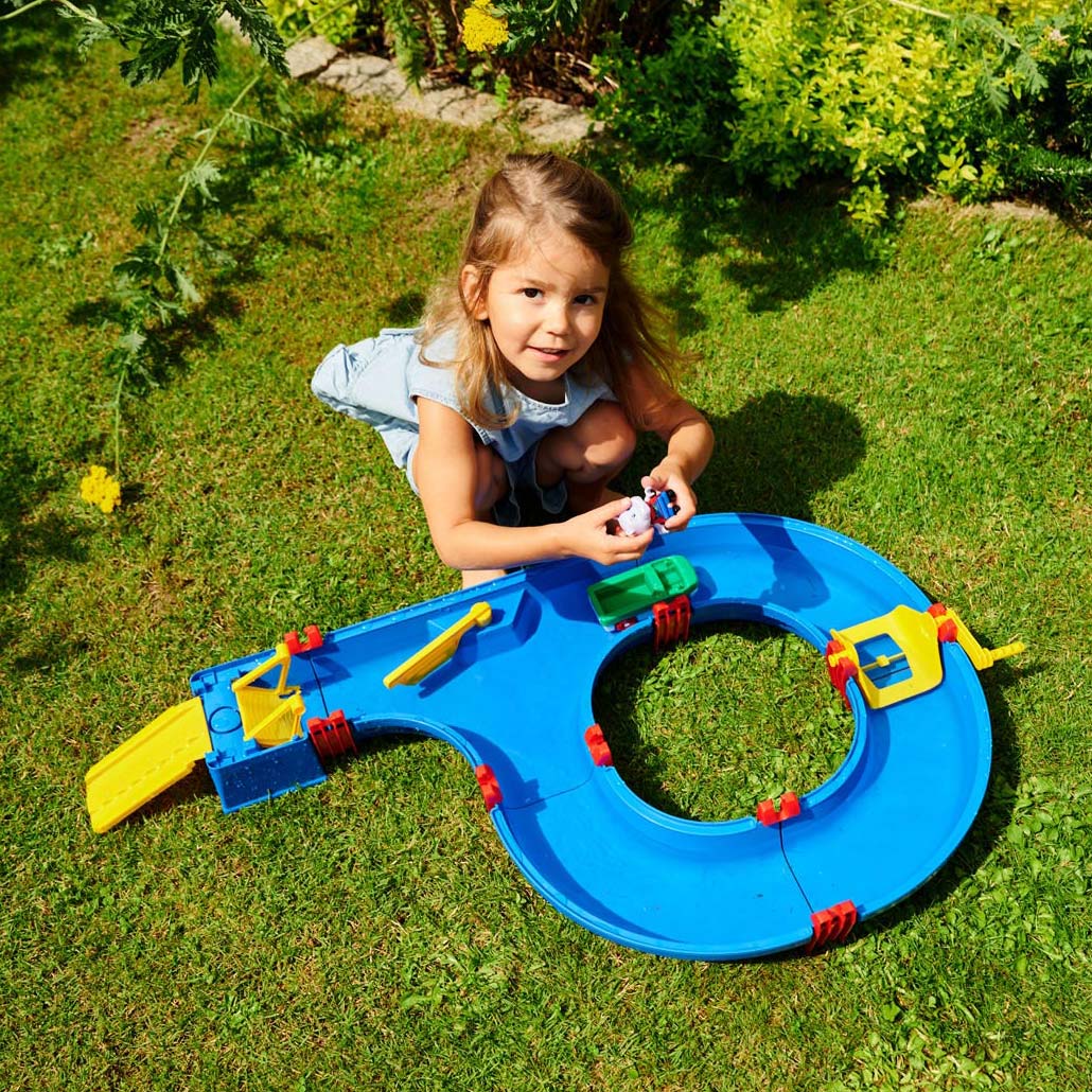 Big aquaplay 1504 - amfisæt - 88x50x13 cm - fra 3 år - vandbane