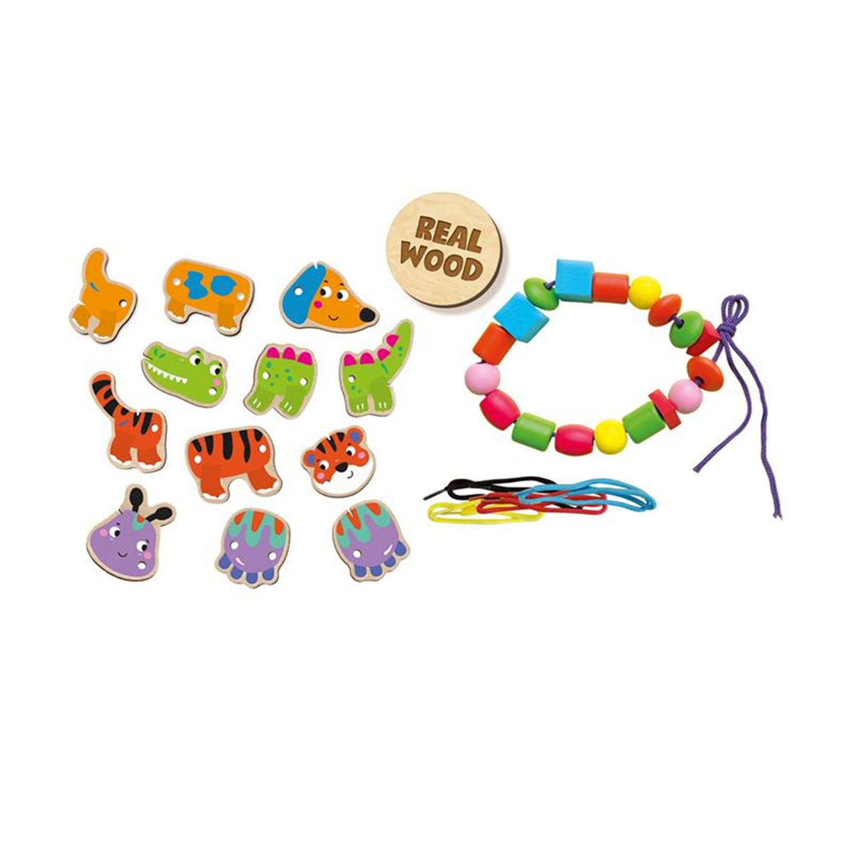 Ses Dieren String med perler