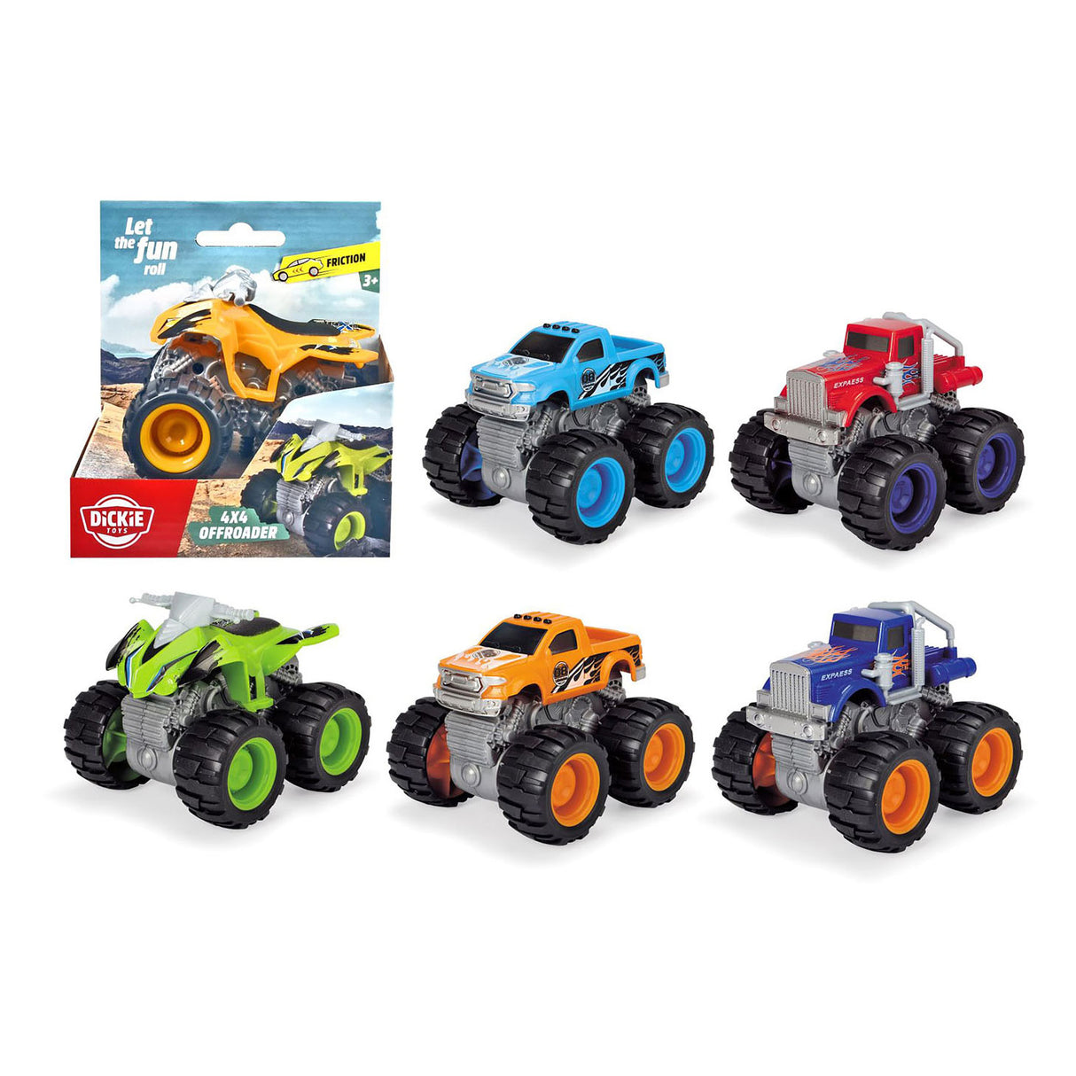 Dickie 4x4 OffRoader Monster Truck