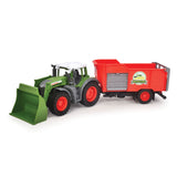 Dickie legetøjsgård - traktor med trailer - 30cm - legetøjsfarm