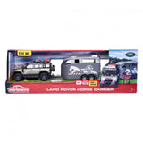 Majorette Land Rover med hestevogn