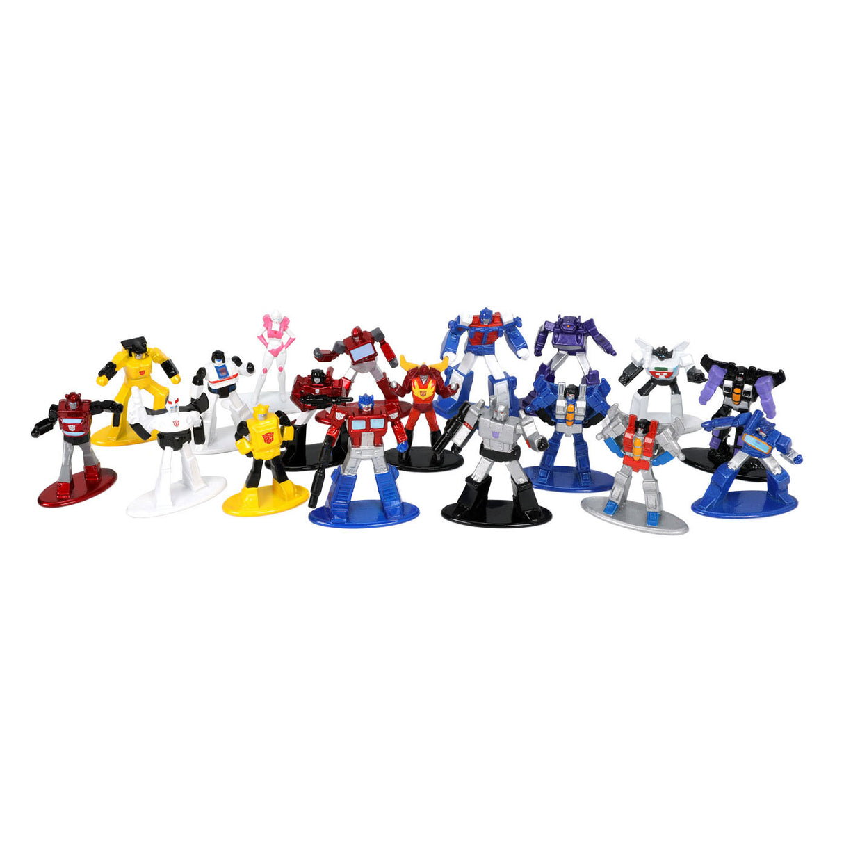 Jada Toys Transformers Nano Wave 1 Play Figur 18st.