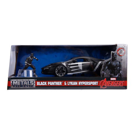 Jada legetøj Jada die-cast Avengers Black Panther med bil 1:24
