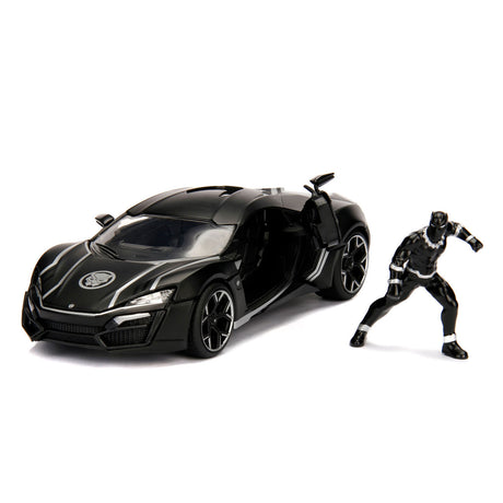Jada legetøj Jada die-cast Avengers Black Panther med bil 1:24