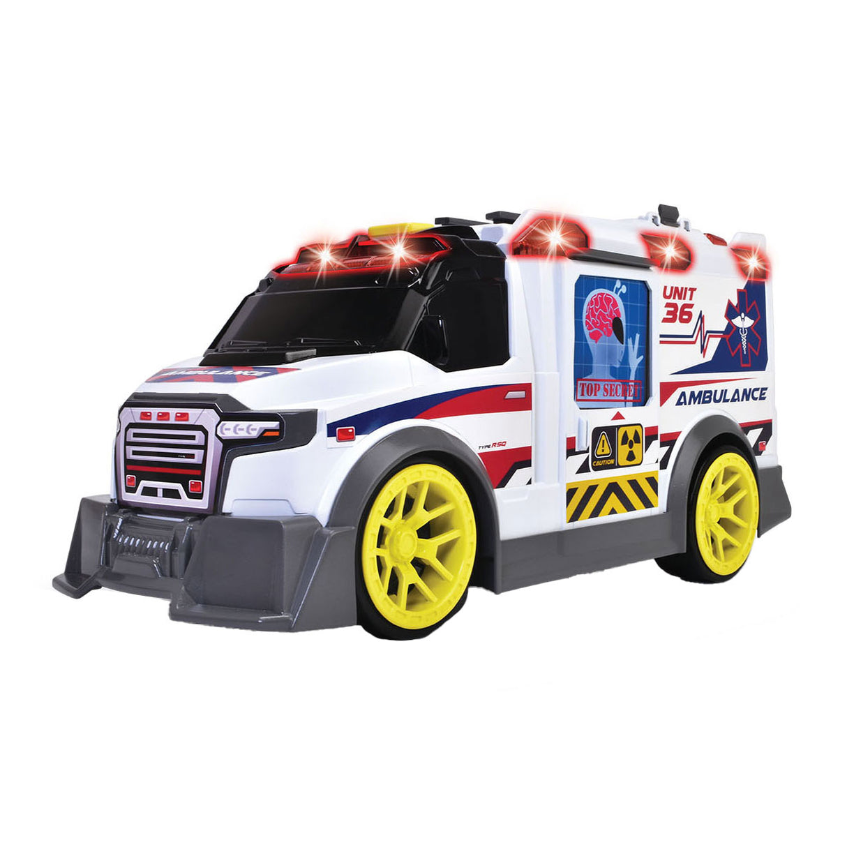 Dickie legetøj 203307003, ambulance, 3 år, aa, rød, hvid - 203307003