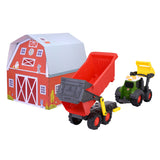 Dickie ABC Fendti traktor med trailer og gård