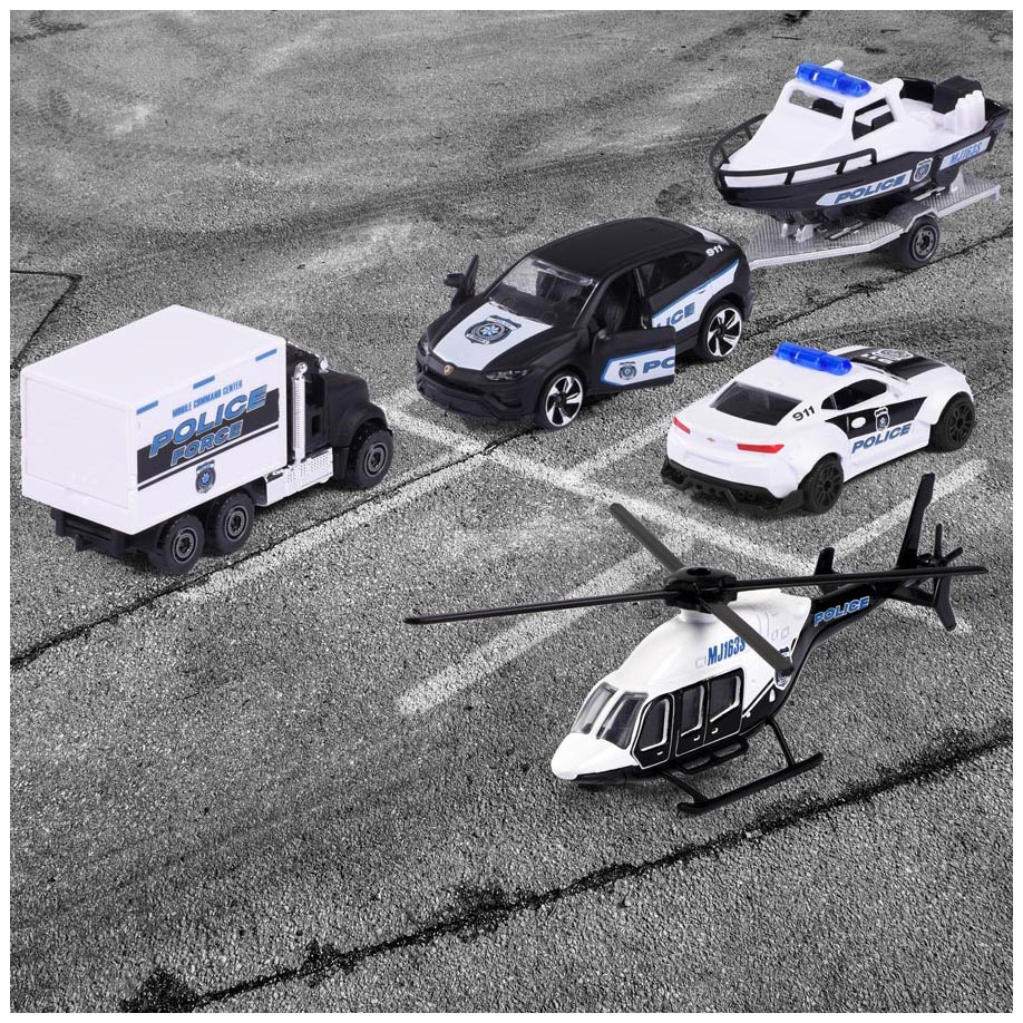 Majorette Police Force Cars Giftpack, 4 ..