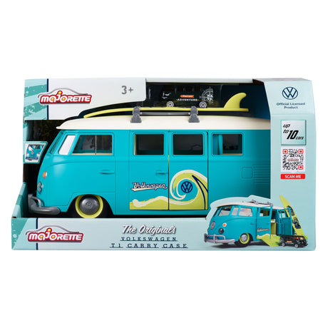 Majorette VW The Originals T1 bæretaske med 1 bil