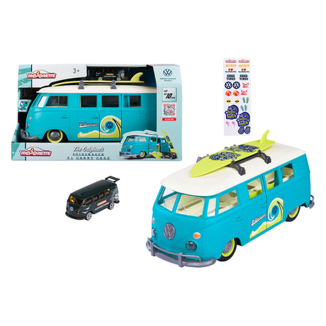 Majorette VW The Originals T1 bæretaske med 1 bil