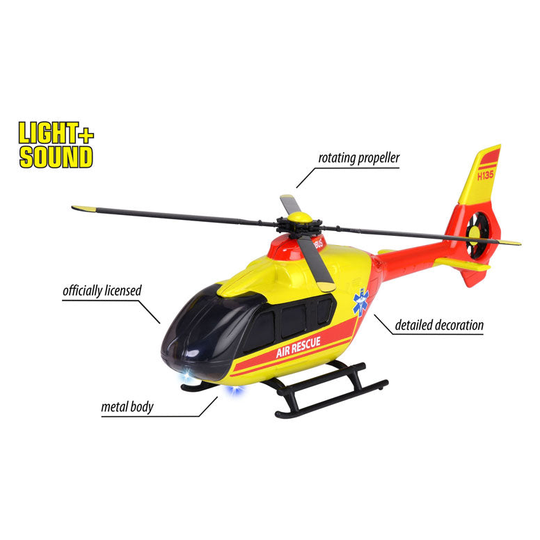 Majorette airbus h135 redningshelikopter