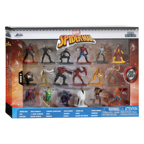 Jada legetøj jada die-cast marvel multi pack nano actionfigurer - wave 8
