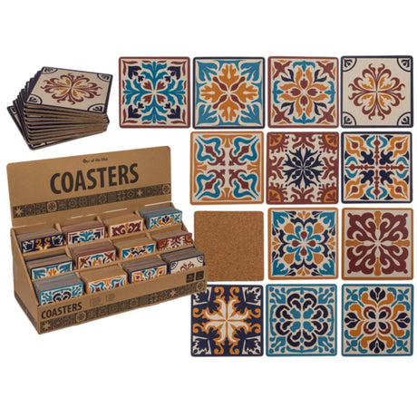 Ootb coaster mosaik kork 9,5x9,5x0,5cm