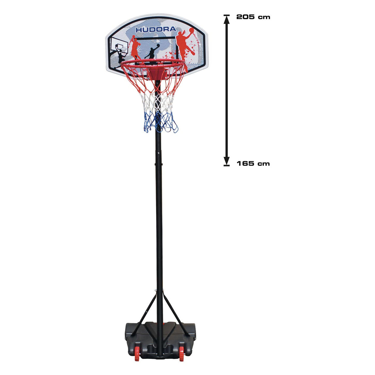 Hudora basketball standard alle stjerner