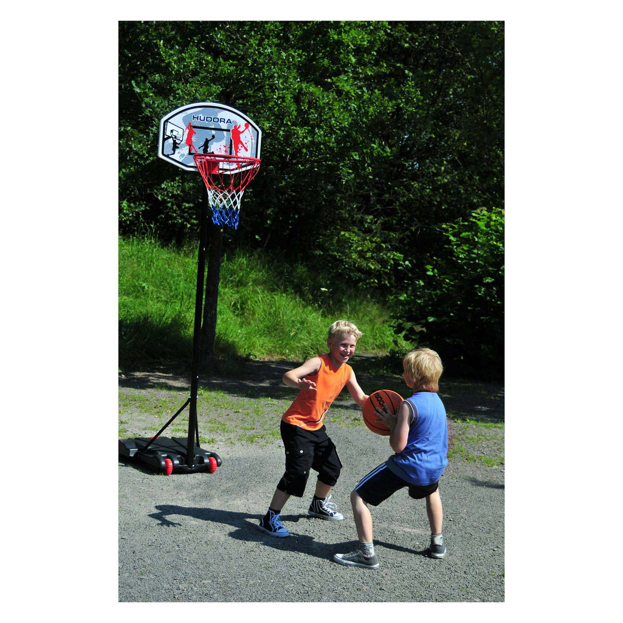 Hudora basketball standard alle stjerner