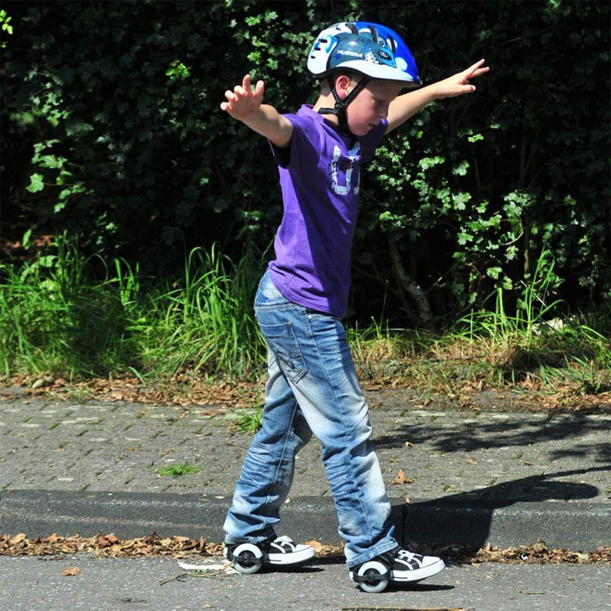 Hudora hugger hjul med lys