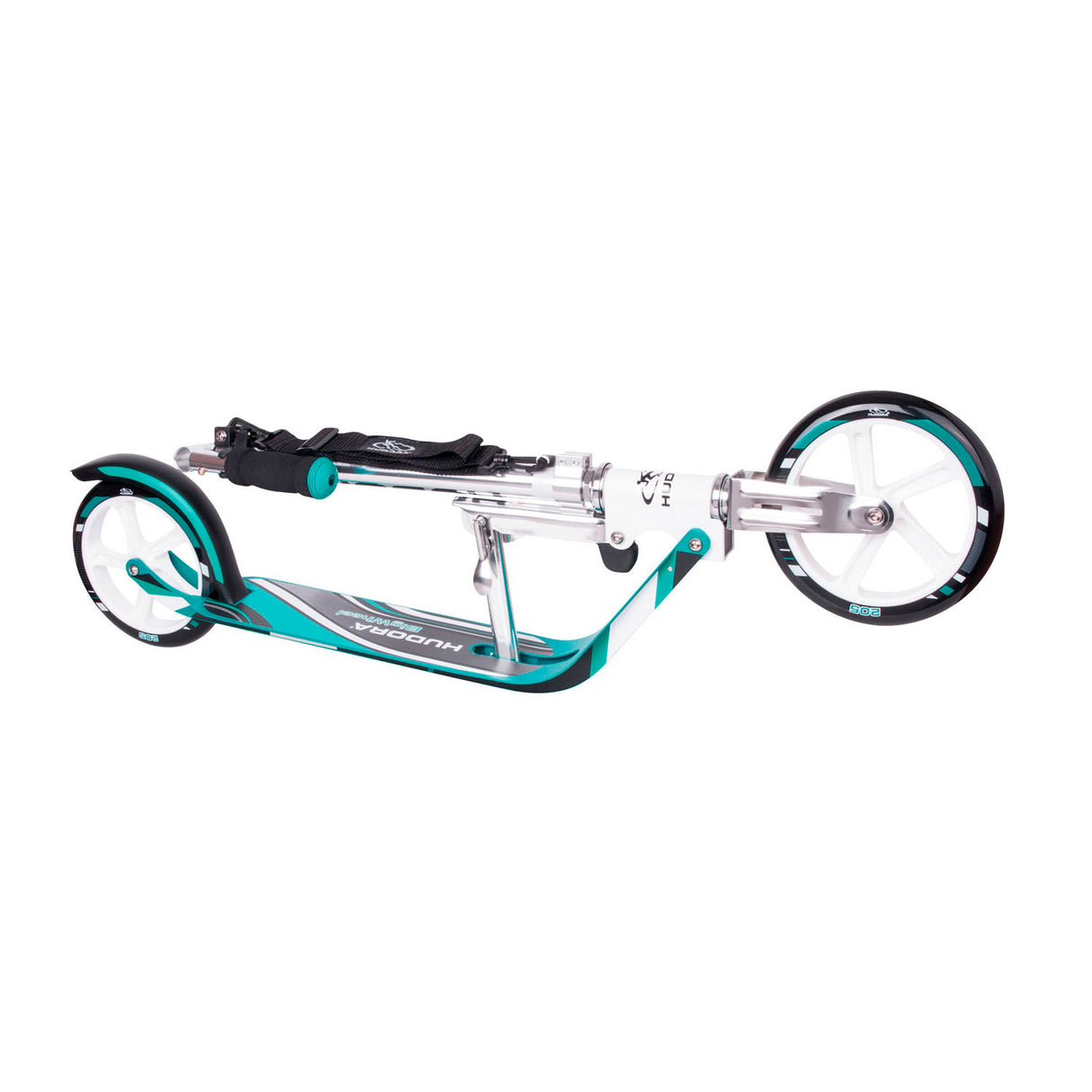 Hudora big wheel 205 scooter - turkis
