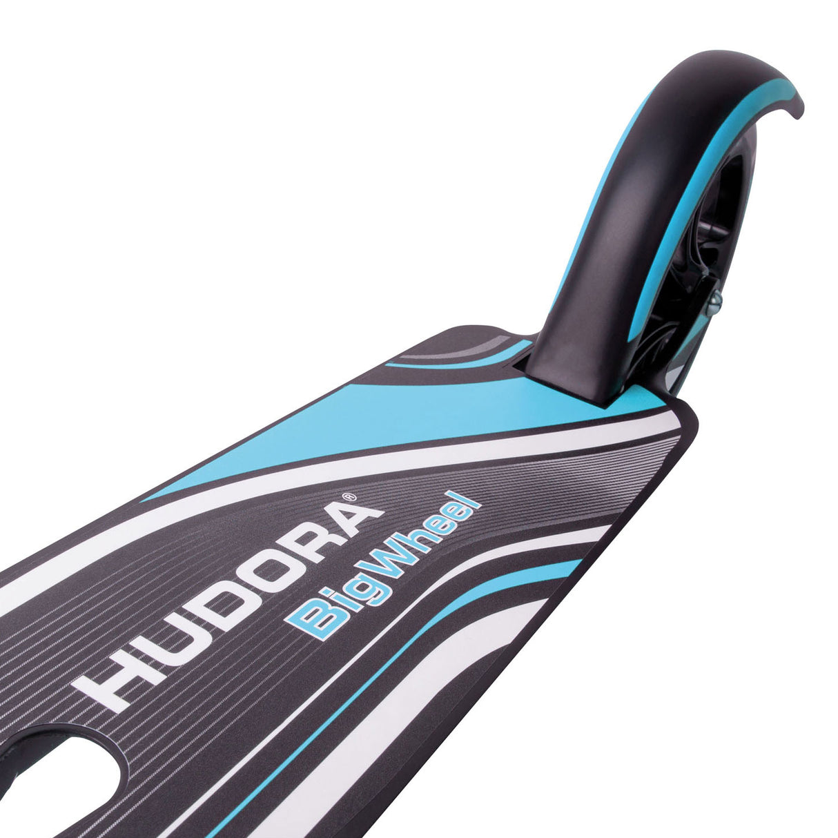 Hudora scooter big wheel step rx205 - sort blå