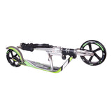 Hudora scooter big wheel step rx205 - grå grøn