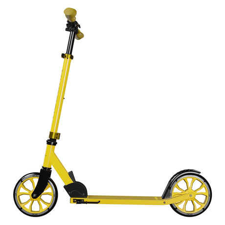Hudora scooter første 200 gule