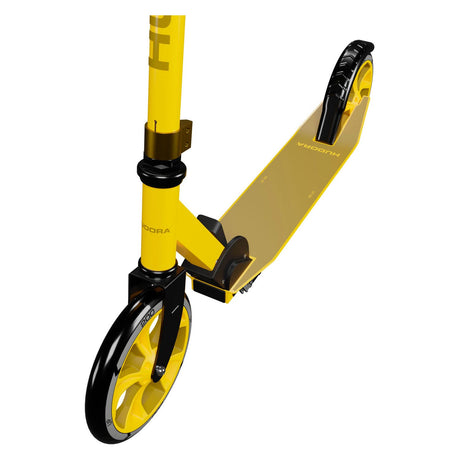Hudora scooter første 200 gule