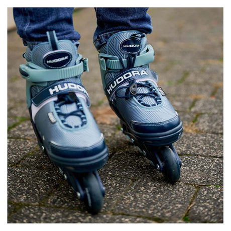 Hudora Skeelers Leon 2.0 Ocean Blue, størrelse 33-36