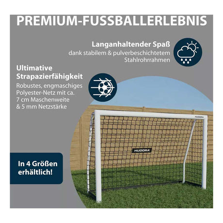 Hudora fodboldmål avanceret 120