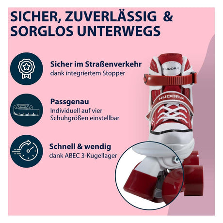 Hudora rulleskøjtesneaker rav, str. 36-39