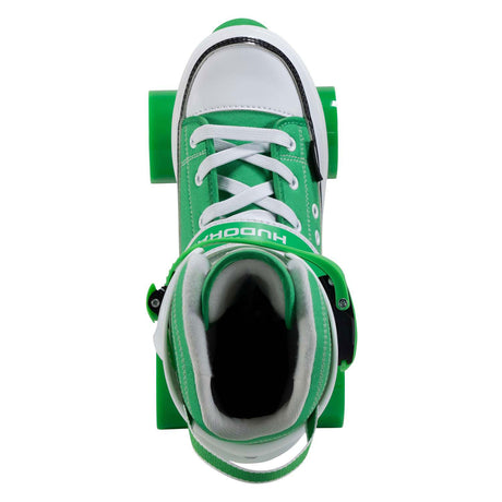 Hudora rulleskøjtesneaker grøn, str. 32-35
