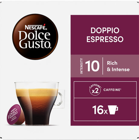 Nescafé dolce gusto kapsler doppio - 48 kaffekopper til 48 kopper kaffe