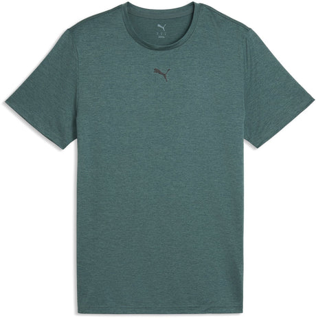 Puma tad essentials heather cat t-shirt in de kleur groen. xl