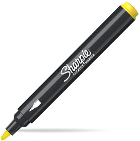 Sharpie akrylmarkør - permanent, vandtæt, gul (1-4 mm)