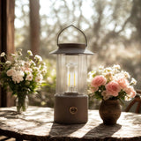 Annas kollektion LED lanterne taupe 24x9cm på USB