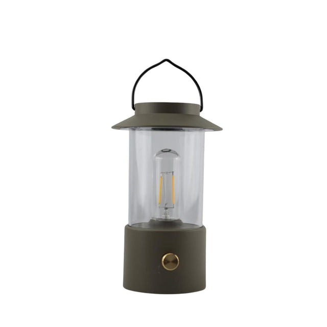 Annas kollektion LED lanterne taupe 24x9cm på USB