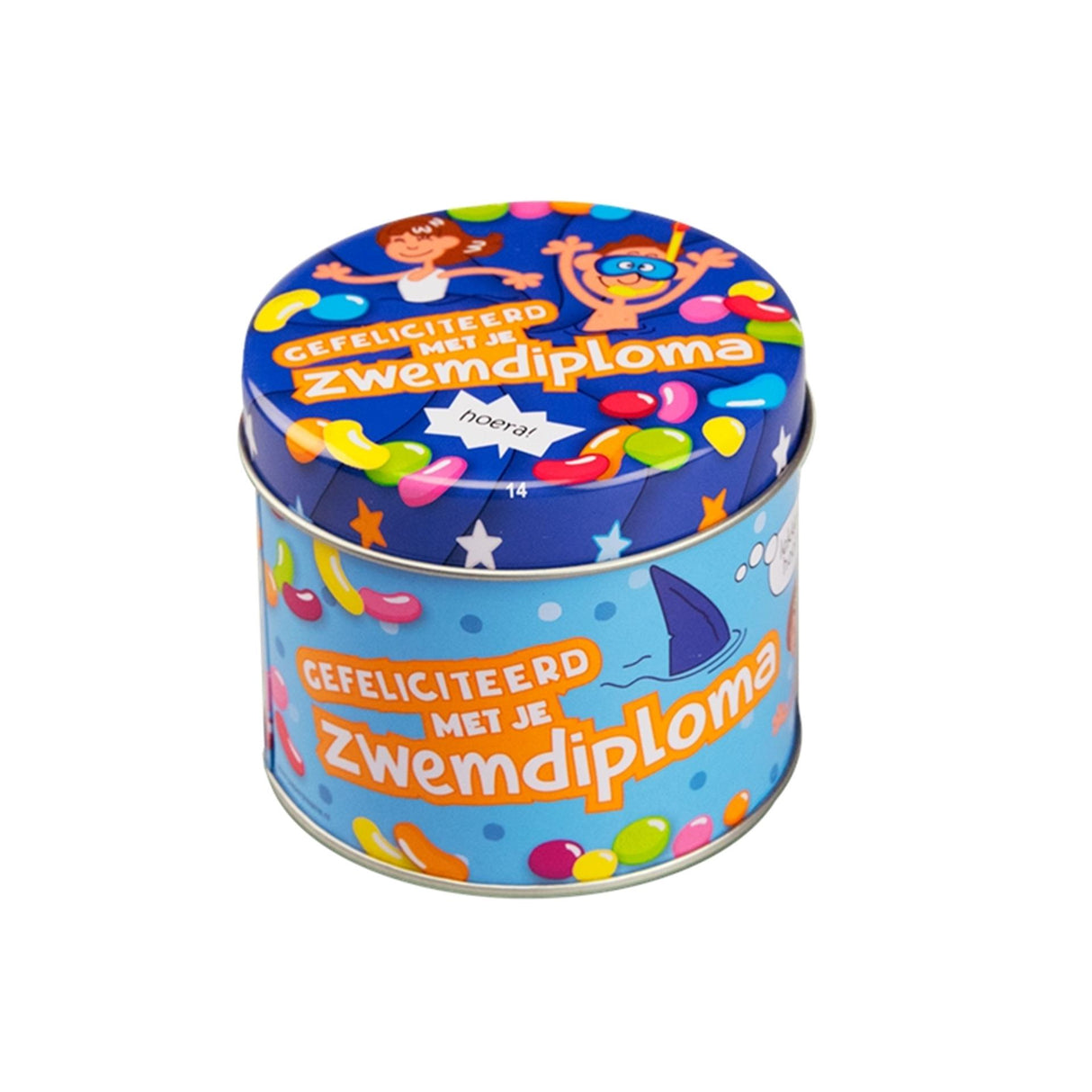 Paperdreams candy tin svømmediplom