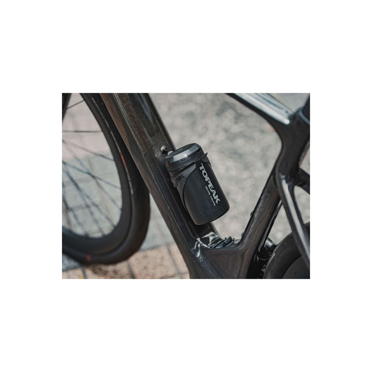 Topeak vandflaske escape pod + sort