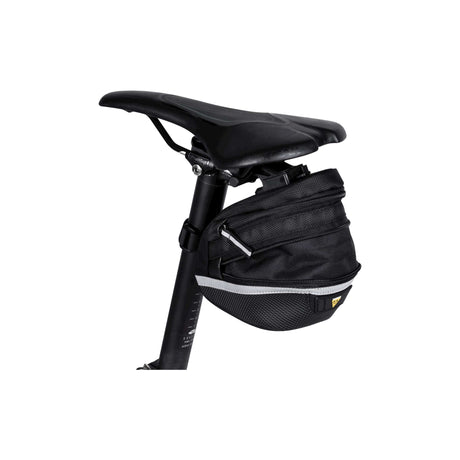 Topeak Saddle Bag WP II M, Black, Water -Repellent, Polyester, Adapter, 1,25L, QuickClick, Reflecting, 152G