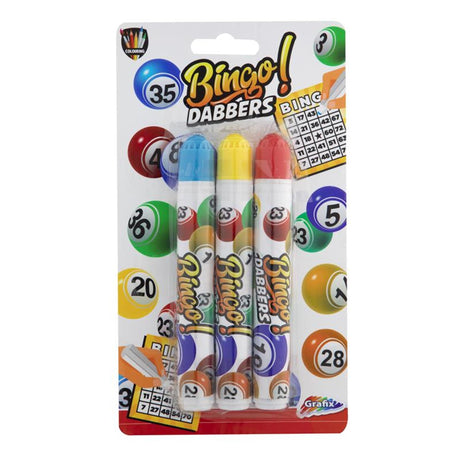 Kreativ håndværksgruppe bingo tuscher, 3 stk