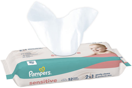 Pampers sensitive billendoekjes babydoekjes 52 stuks