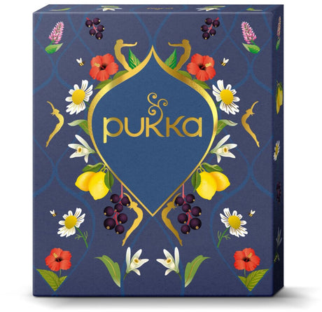 Pukka tea hero indsamlingsæske gavesæt - 45 teposer - økologisk urtete - 9 x 5 poser - gavesæt - teæske - te gaveæske