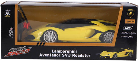 Kool speed rc lamborghini aventador svj roadster 1:24 + lysegul