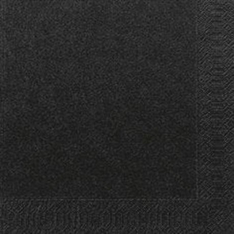 Duni servietter sorte 33x33cm økologiske